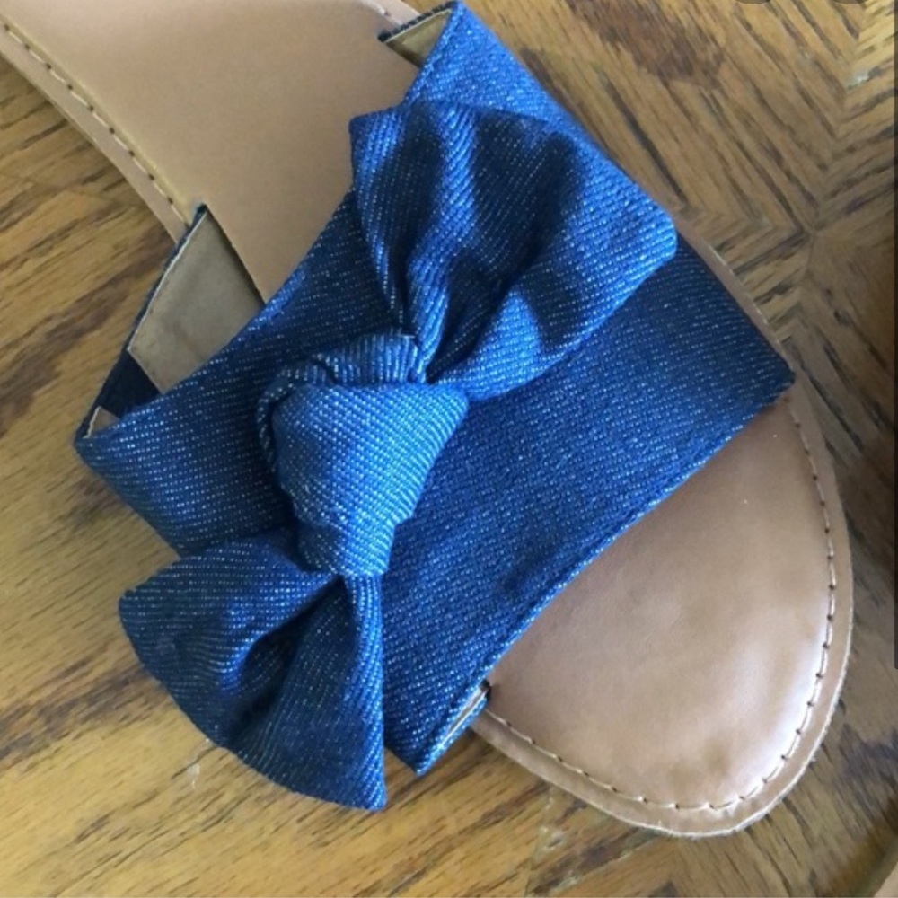 Size 9 Cato denim Sandals